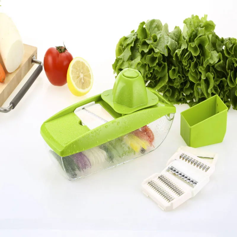 1 pc Creative Mandoline Plastic Vegetable Fruit Slicers Cutter With