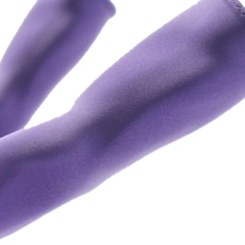 

HGHO-TOP COOL Sport Skin Arm Sleeve Cooling UV Cover Sun protective Stretch Armband Basketball purple