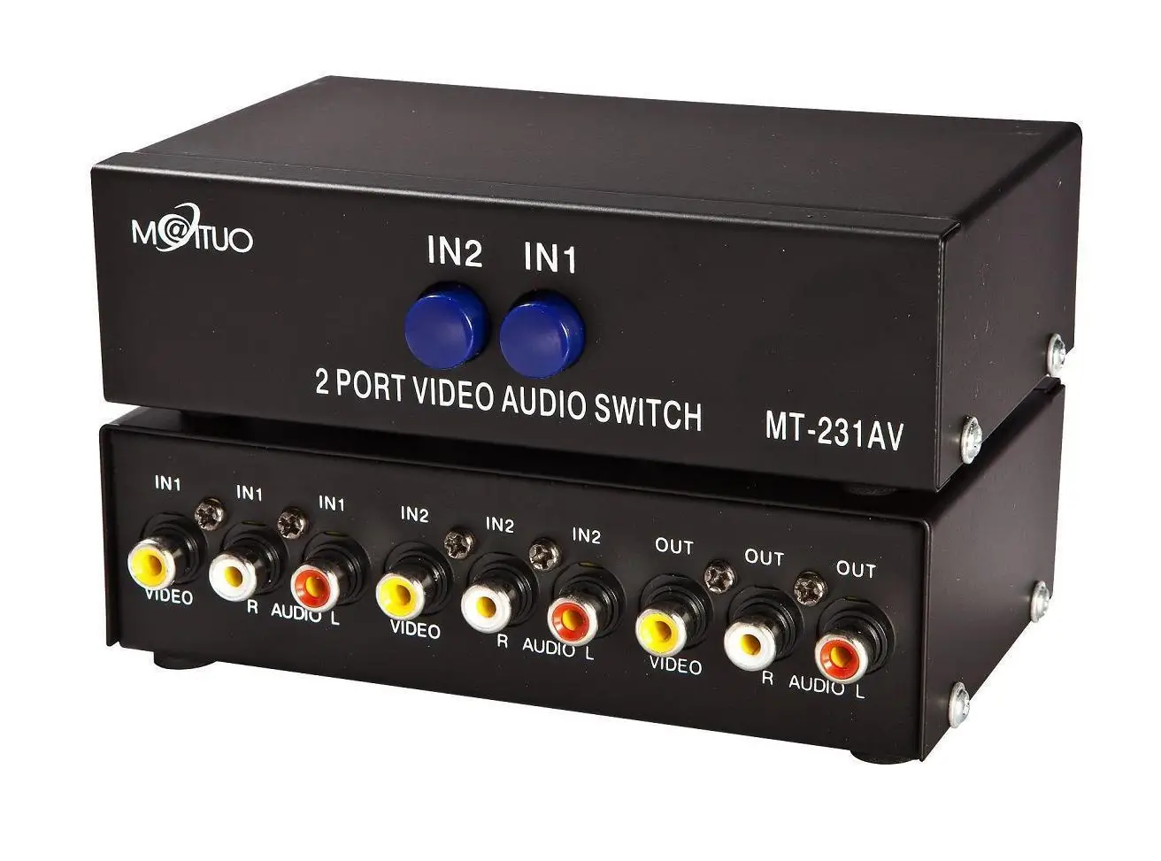 MT-VIKI MT-231AV 2 Port AV switch lotus audio video switcher | Инструменты