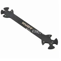 Hudy специальный инструмент гаечный ключ для стяжки металлический DY181090 3 4 5,5 7 8 мм для 1/5 1/8 1/10 M3 M4 M5.5 M7 M8 болтов и гаек RC автомобиль Запчасти