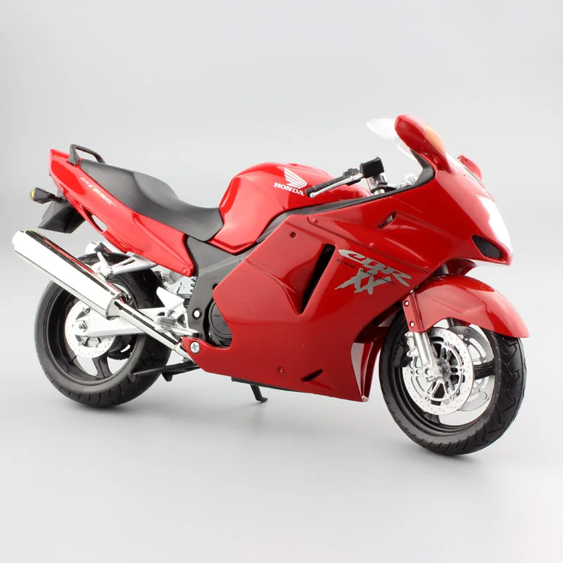 1:12 Масштаб automaxx детский мотоцикл Honda CBR 1100XX CBR1100XX Спорт Супер черный Дрозд литье под давлением Мотор велосипед модели гоночный игрушечный транспорт - Цвет: CBR1100XX Red