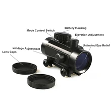 FIRECLUB 1X35 охотничий красный точечный прицел тактический голографический прицел для стрельбы ружья страйкбол 20 мм рейка оптические прицелы охотничья оптика