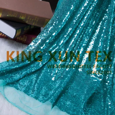 Дешевые цены блесток ткань для Скатерти События платье Свадебные украшения - Цвет: tiffany