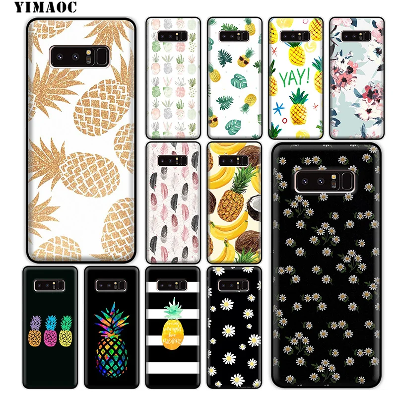 Мягкий силиконовый чехол YIMAOC для samsung Galaxy S10 S10e S9 S8 Plus S7 S6 Edge J6 |