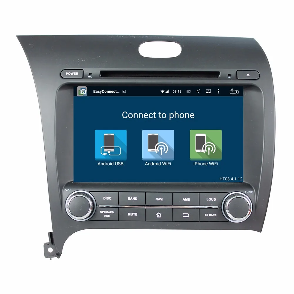 Perfect 8" Android Car DVD Player with TV/BT GPS 3G WIFI,Audio Radio Stereo,Car PC/multimedia headunit for kia k3/cerato/forte 2013 2014 4