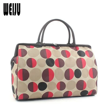 WEIJU Travel Bags 2017 Fashion Waterproof Vintage Large Capacity Quality Luggage Duffle Bags Casual Handbag Women Travel Bag