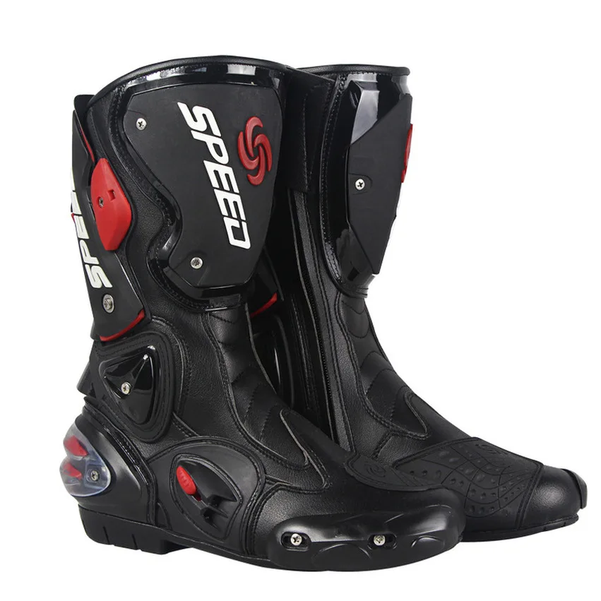 

Motorcycle Boots Protective Motocross Racing Speed Motorbike Shoes Moto Boot Dirt Bike Cycling Sports Botas New Cycling Shoes