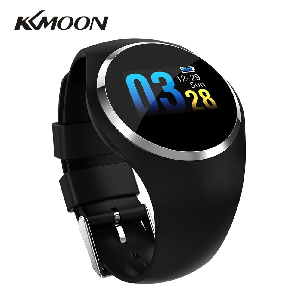 

2019 Newest KKMOON Q1 Fashion Smart Watch Heart Rate Blood Pressure Monitor Sedentary Reminder Smartwatch Women Men For Android