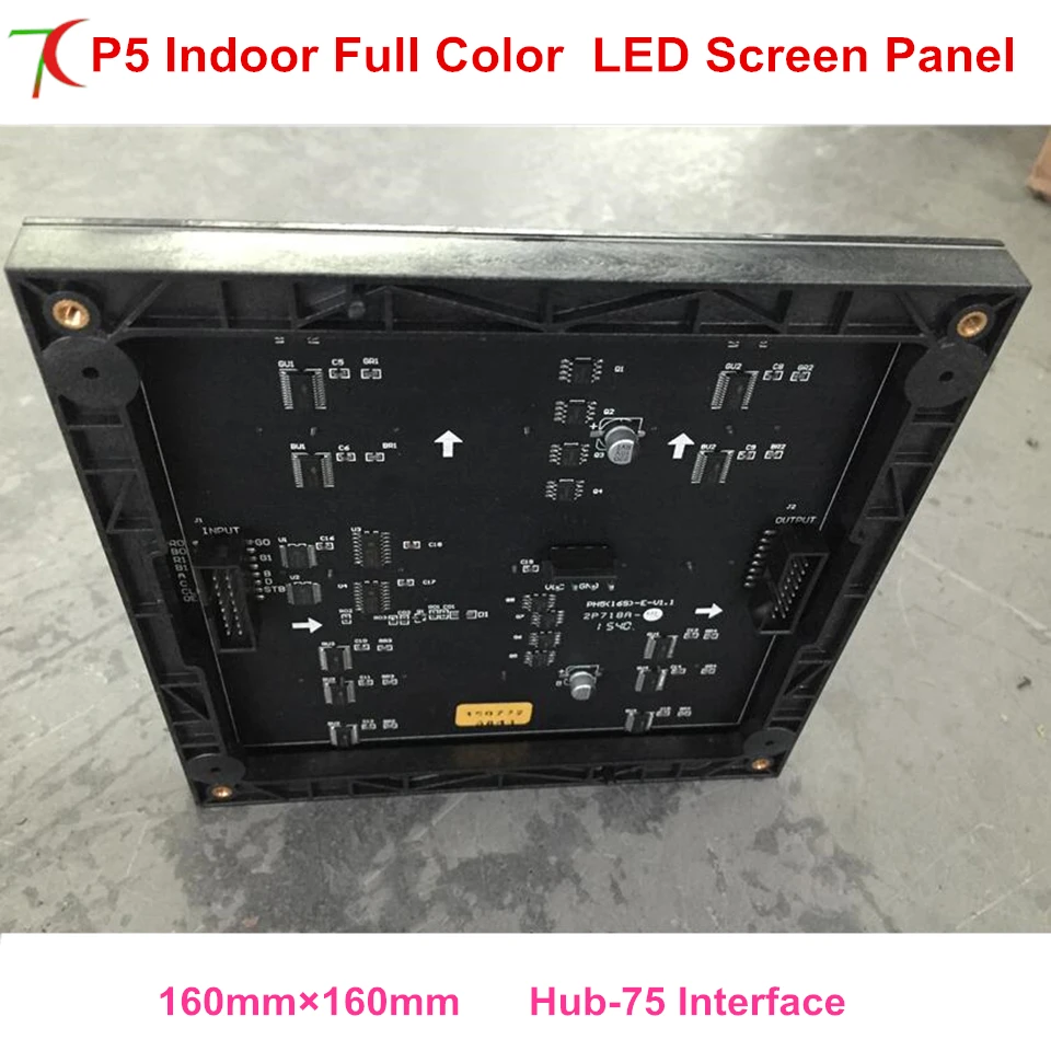 

Smaller size P5 indoor SMD3528 full color led screen module for led video wall led display