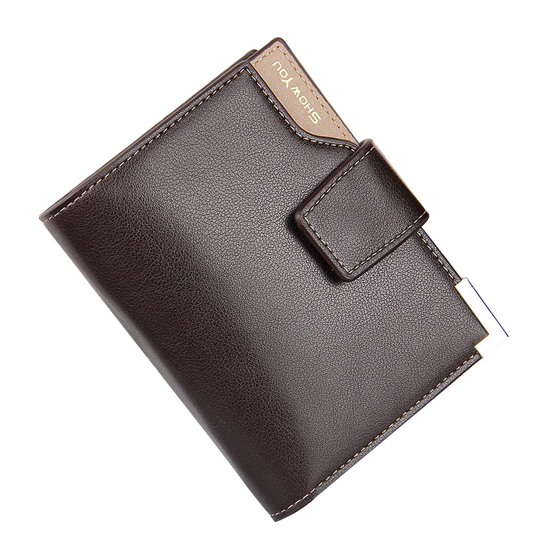 

Wallets Women PU Leather Short Style Hasp Purse Ladies Fashion Designer Multi Card Holders Clutch Wallet Female Vertical Section