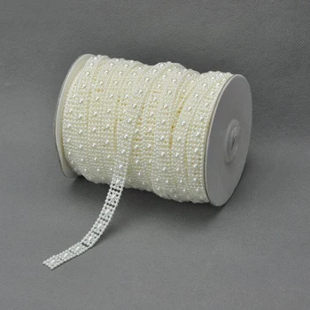 

25m/roll fishing line preal beads for wedding party bride bouquet decoration