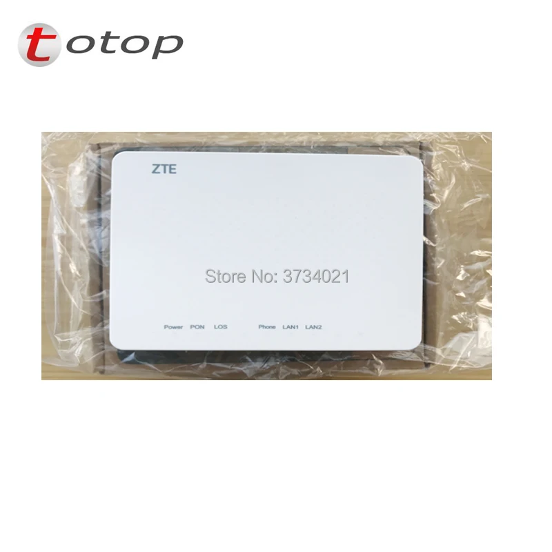 Zte ZXA10 F412 EPON с оптическим сетевым блоком и окончанием 2LAN + 1 горшки Порты разъёмы