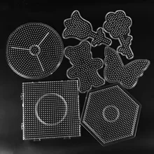 5 мм Хама бусины PUPUKOU для детей ремесло предохранитель бусины головоломки Pegboards узоры DIY игрушки perler головоломки шаблон