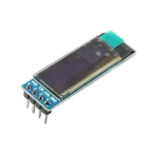 0,91 дюйма 128x32 IIC IEC синий OLED ЖК-дисплей DIY модуль SSD1306 Драйвер IC DC 3,3 В 5 В для Arduino PIC