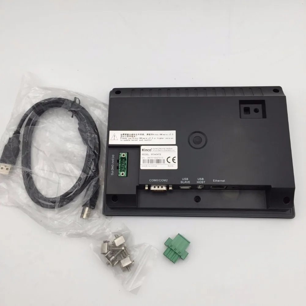 Kinco 7 дюймов HMI Сенсорная панель оператора Ethernet MT4434TE и ...