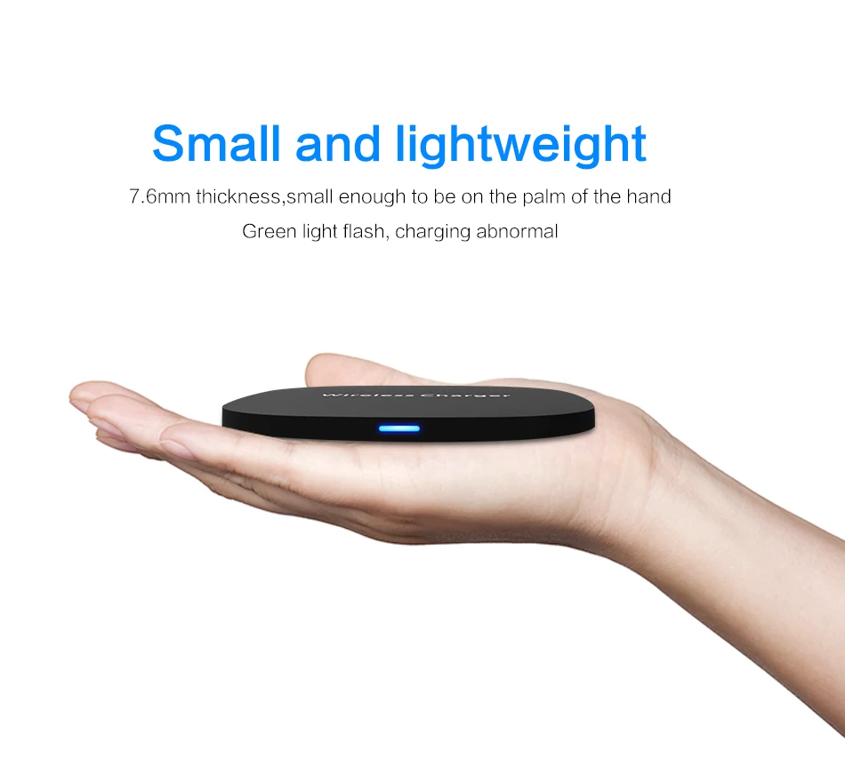 3Wireless Charger for iPhone X 8 Plus Samsung Galaxy S9 S8 Plus S7 S6 Edge Note 4 5 8 Fast Charging Qi Nexus Nokia Sony LG H