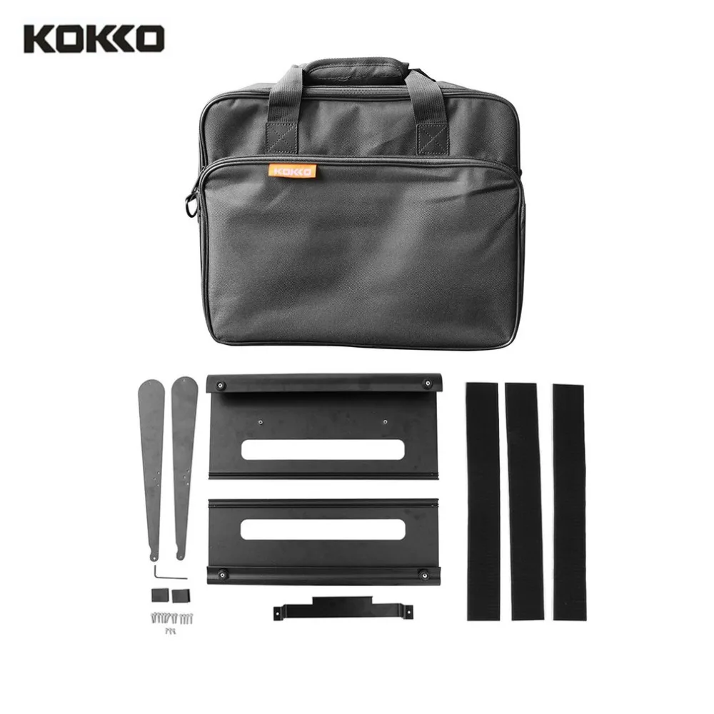 

KB-02 Guitar Effect Board Guitar Effect Pedal Board Aluminum Alloy Portable Pedalboard Musical Instrument Accessory New