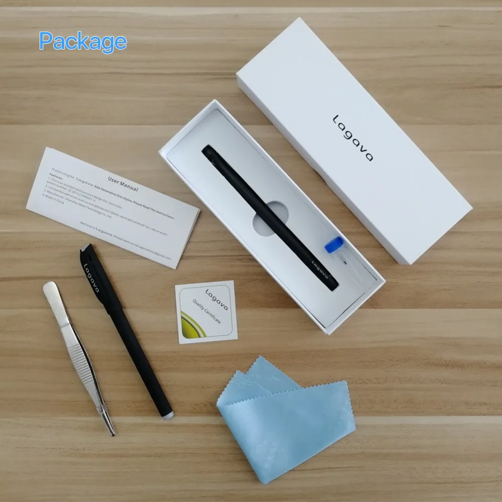 stylus package black