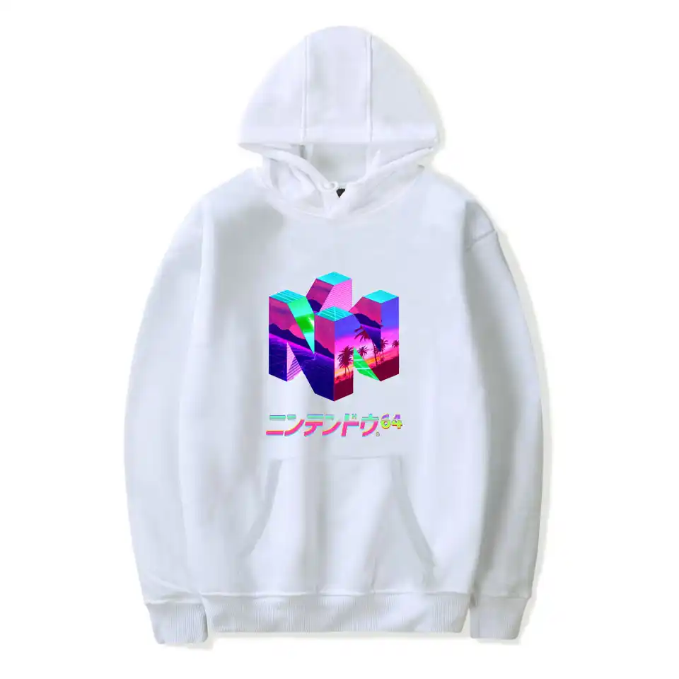 n64 hoodie sweatshirt