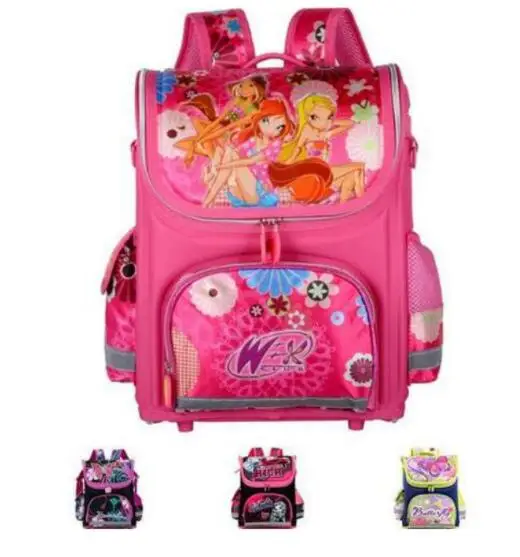 

Orthopedic Children School Bags For Girls New 2019 Kids Backpack Monster High Book Bag Princess Schoolbags Mochila Escolar