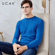 UCAK Brand Merino Wool Sweater Men Autumn Winter Soft Warm Cashmere Mens Sweaters 2019 New Arrival Pull Homme Pullover Men U3028 UCAK Brand Merino Wool Sweater Men Autumn Winter Soft Warm Cashmere Mens Sweaters 2019 New Arrival Pull Homme Pullover Men U3028