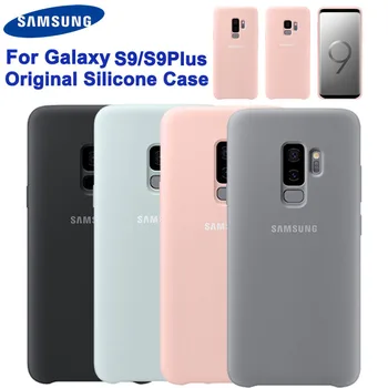 

Original Samsung Silicone Case Mobile Phone Cover Cases Mobile Phone Housings Silicone cover for Samsung Galaxy S9 S9+ S9Plus