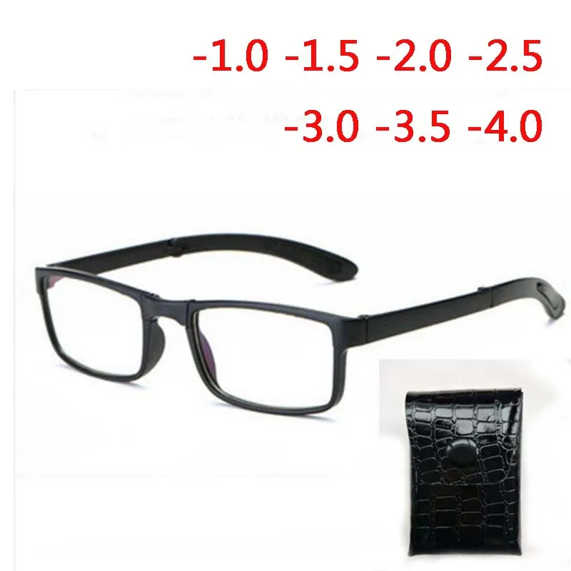 

Folded Frame Finished Glasses For Men And Women Spectacle Degree Eyewear -1.0 -1.5 -2.0 -2.5 -3.0 -3.5 -4.0