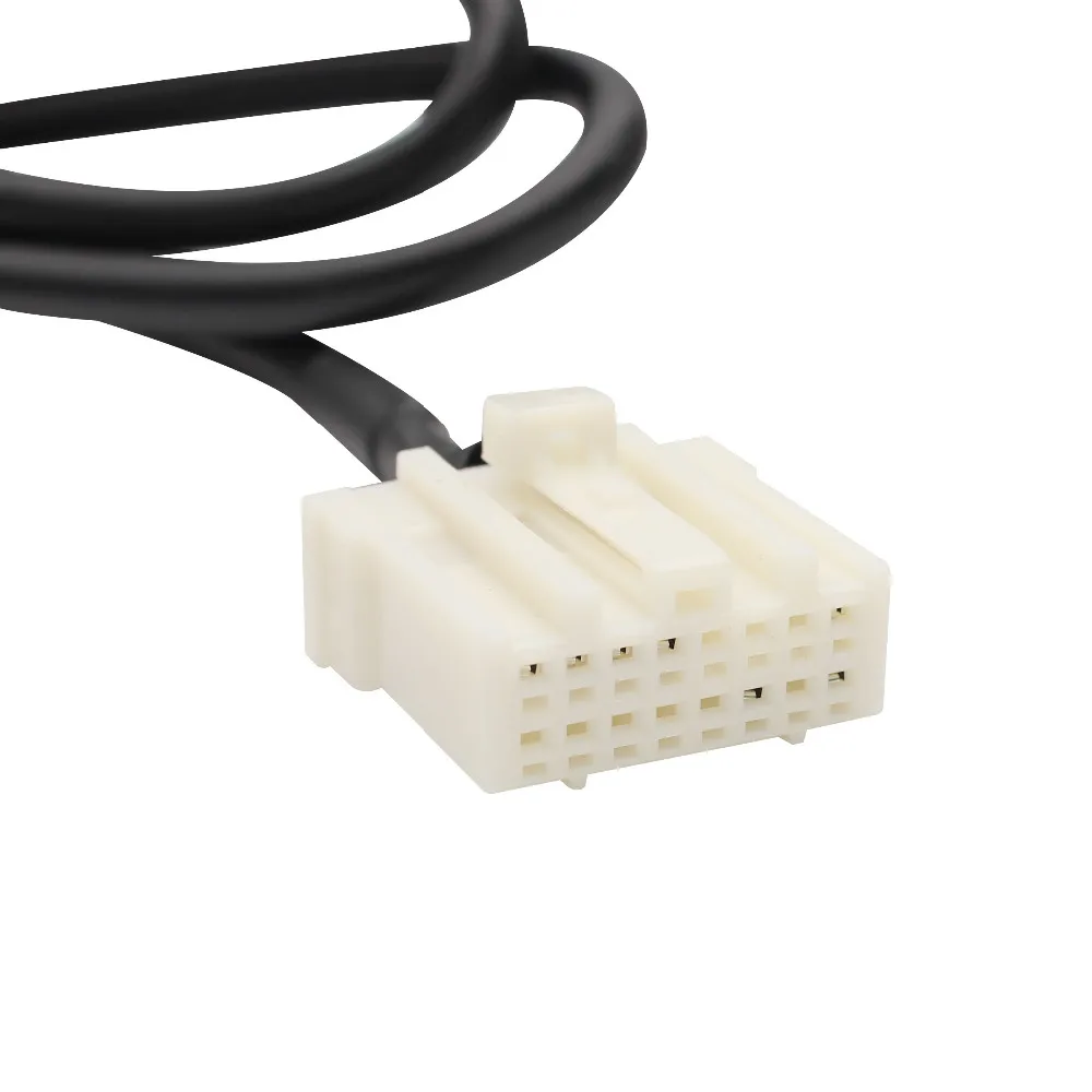 Auto CD adaptador mp3 35mm AUX TF SD USB para Mazda 5 323 Miata MX5 MPV RX8 Aux cable de Adaptador