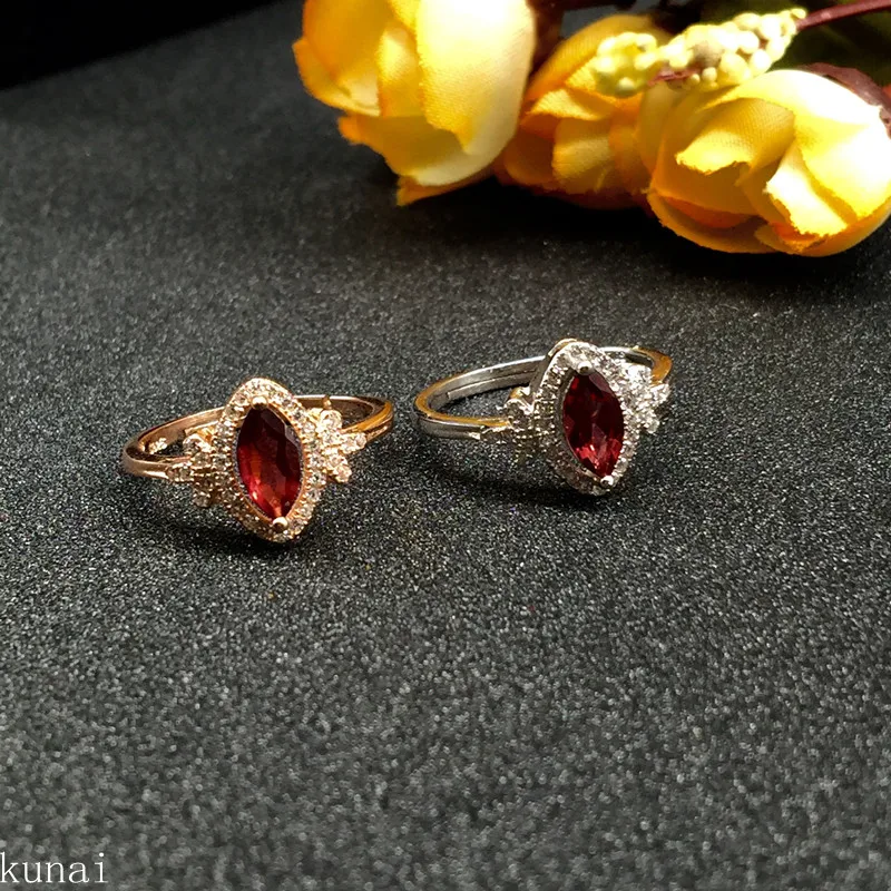 KJJEAXCMY fine jewelry 925 silver magnesium aluminum ring