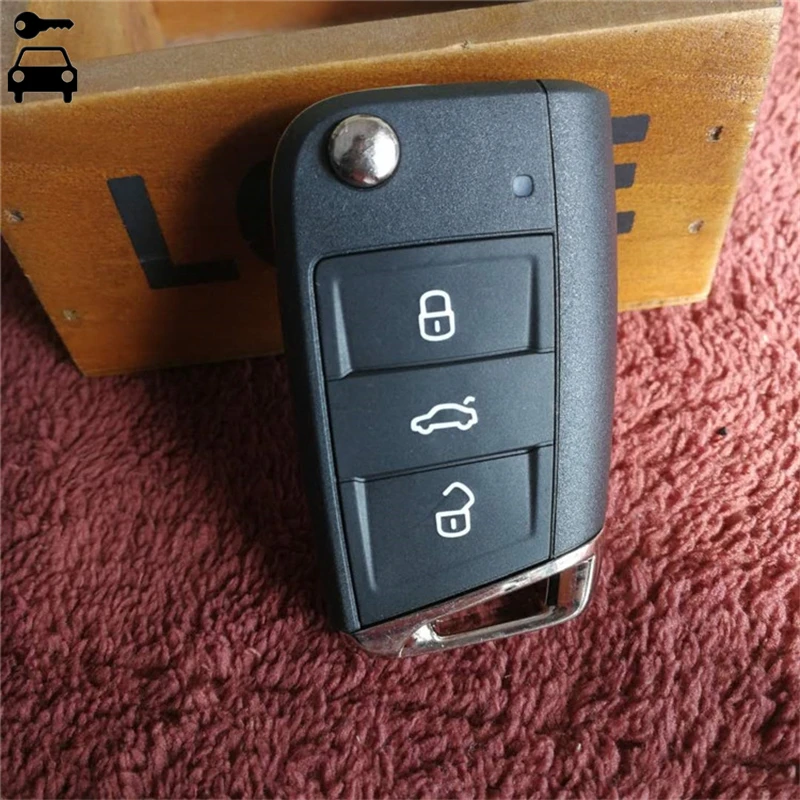 Оригинальный Автомобильный MQB дистанционный ключ 433 МГц с чипом ID48 для Skoda Octavia Superb