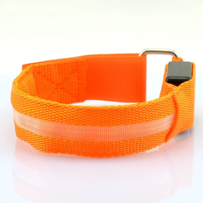 Perfect Outdoor Sports Night Running Light Jogging LED Arm Leg Reflective Warning Light Wristband Cycling Bicycle Light bicicleta 9