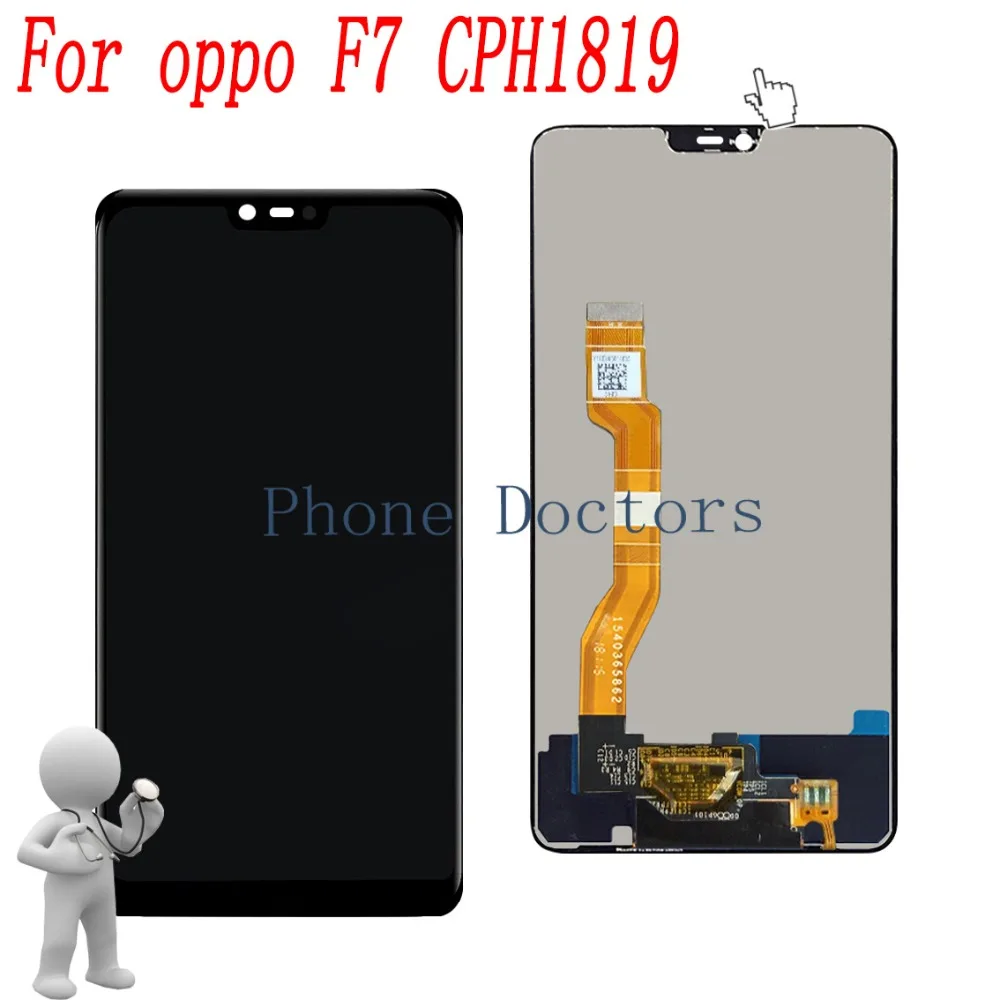 6.23" Full LCD DIsplay+Touch Screen Digitizer Assembly For Oppo F7 CPH1819 CPH1821 / Oppo A3 CPH1837