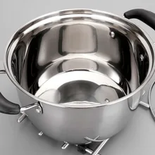 Суповая из нержавеющей стали горшок с двумя ушками arc плита Подходит для корейской супница газовая индуктор топки плита