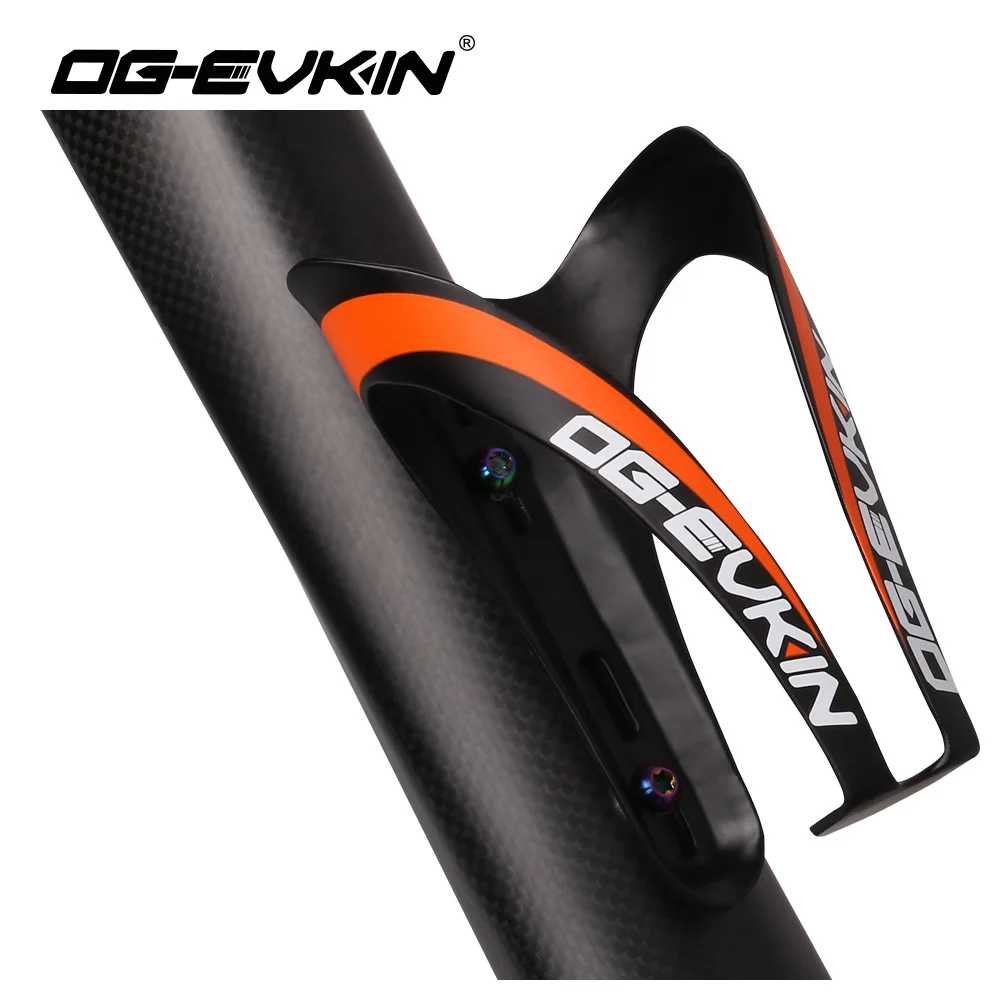

OG-EVKIN BC005 Carbon Road Mtb Bike Water Bottle Cages Matt Bicycle Carbon Bottle Holders Stable Bicycle Holder Bike Accessories