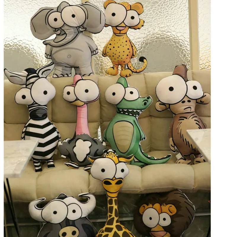 

Cretive Simulation deer Plush Toy elephant/cow Stuffed pillow cushion Super Soft Intimate Gift for Girl Kid