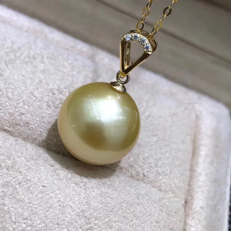 

Solid 18K Yellow Gold Pendant Connector Bead cup and bail 18Karat Solid 18ct Dangle Pendant Findings DIY Fashion Jewelry Making
