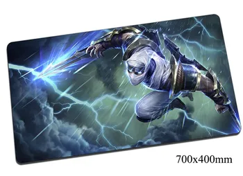 

Zed mouse pad 700x400x2mm gaming mousepad gear lol gamer mouse mat pad Master of Shadows keyboard computer big mouse play mats