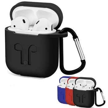 

Mini Soft Silicone Case For Apple Airpods Shockproof Cover For Apple AirPods Earphone Cases Ultra Thin Air Pods Protector Case