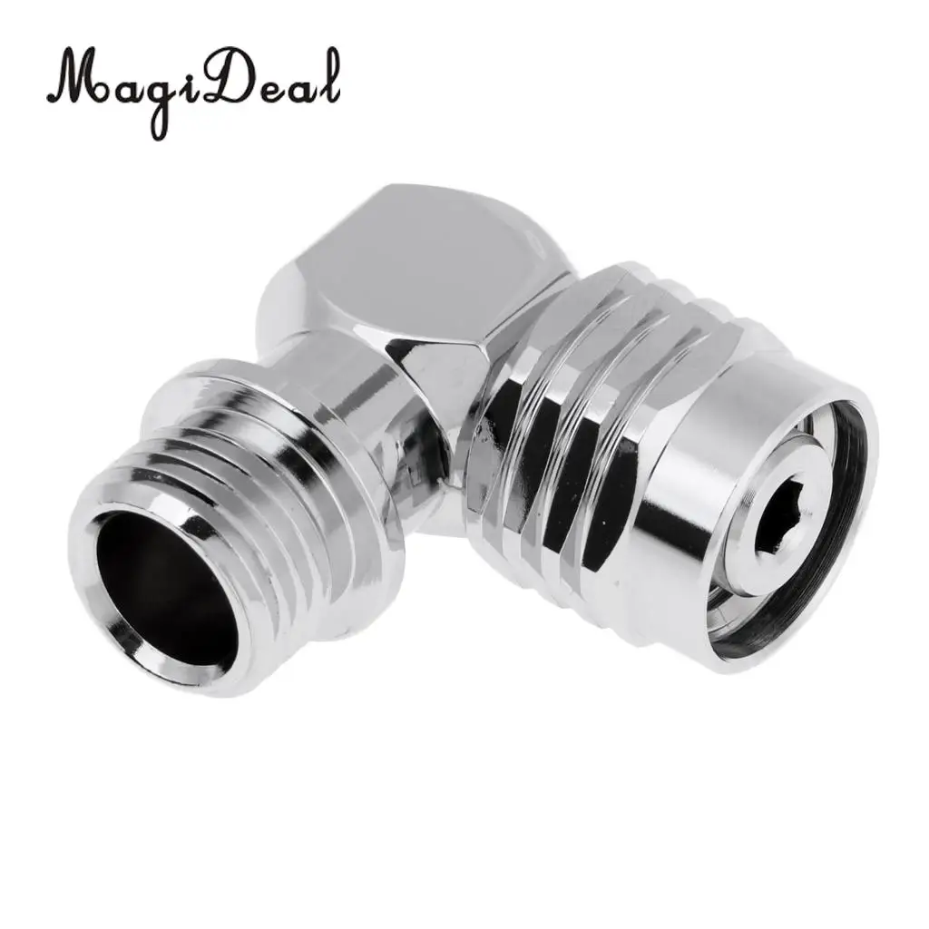 90 Degree Swivel Hose Adapter for 2nd Stage Scuba Diving Regulator Adapter