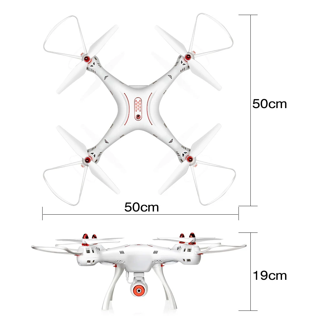 2017 новое поступление SYMA X8SW FPV RC Дрон Квадрокоптер с Wi Fi камерой и 4G sd картой один