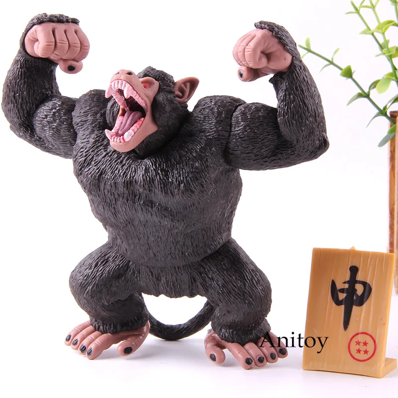 Аниме Dragon Ball Z Banpresto Son Gokou King Kong ПВХ фигурка Коллекционная модель игрушки 14 см KT1879