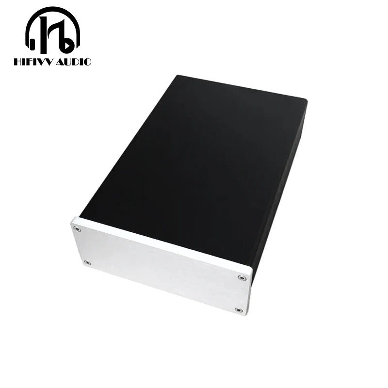 

Pure Aluminum Chassis power Amplifier case 1706 lm3886 lm1875 lm3875 DIY Enclosure Pre-Amp Headphone Amplifier Box