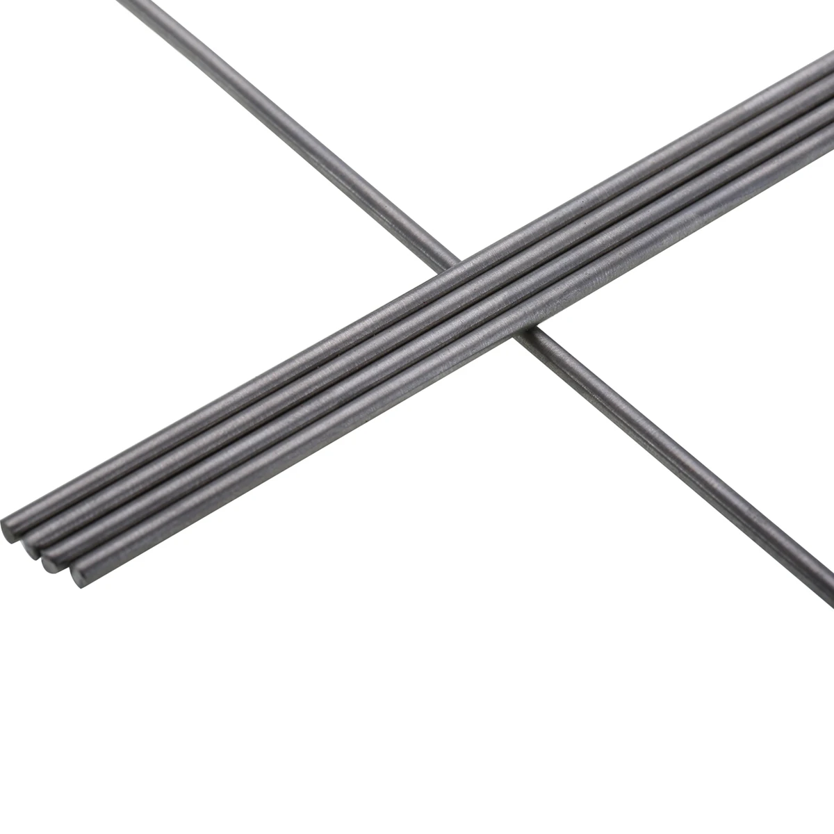 5pcs Grade 5 GR5 Titanium Ti Rods Stick Bar Shaft 3mm Diameter 25cm Length For Industries Tools