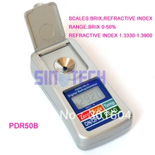 Карманный Цифровой рефрактометр Брикса PDR50B Цифровой рефрактометр