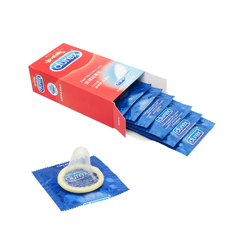 Презерватив Durex Feel Thin Extra Lube 14/30/46 шт презерватив смазанный рукав для пениса