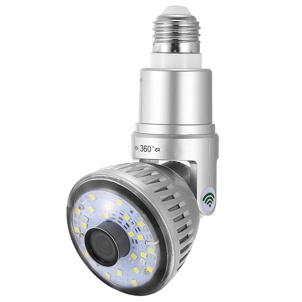 JCWHCAM 25 светодиодный т. светодиодная лампочка HD ONVIF WIFI IP камера электронная почта P2P