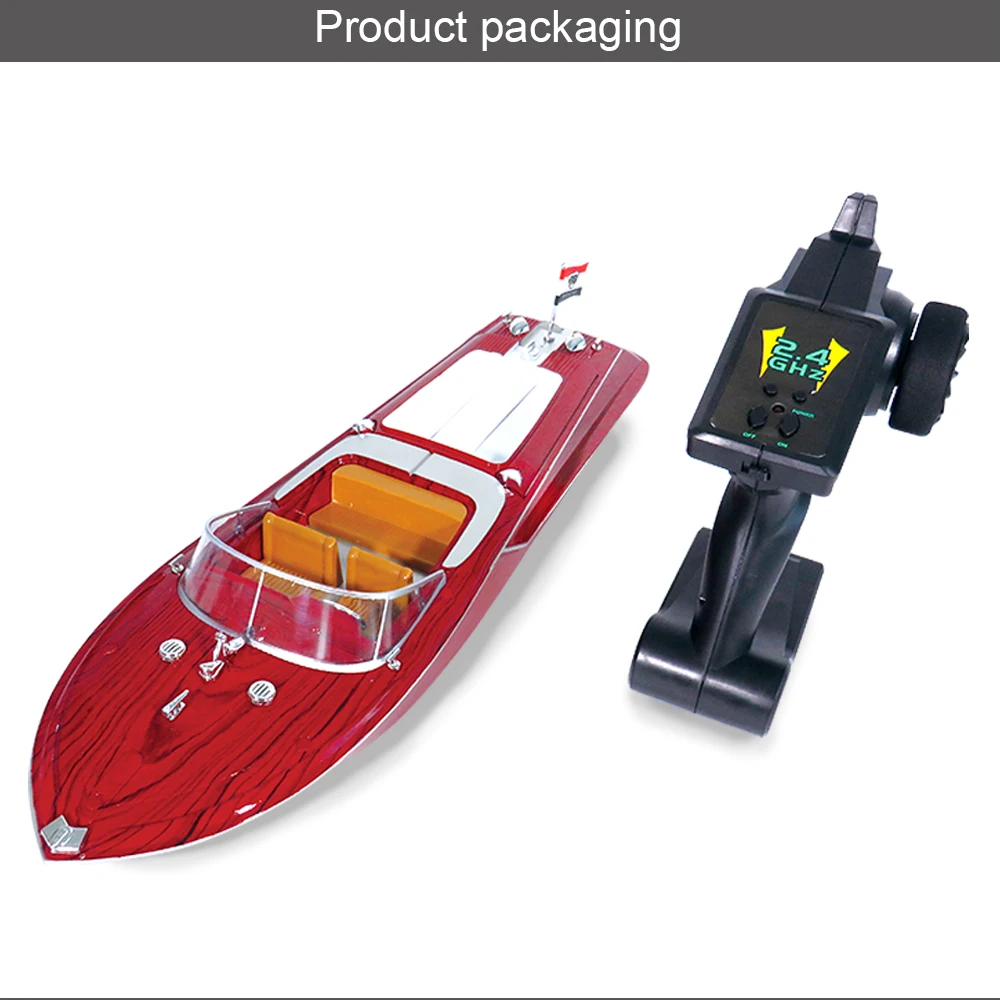 Flytec_V001 25KMH_High Speed_RC_Boat Remote_Control Racing_Speedboat_14