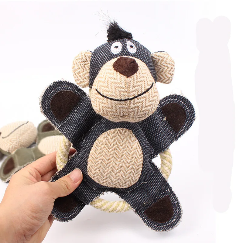 Gomaomi 27*20 см игрушки для собак для домашнего животного укусы игрушки с веревкой