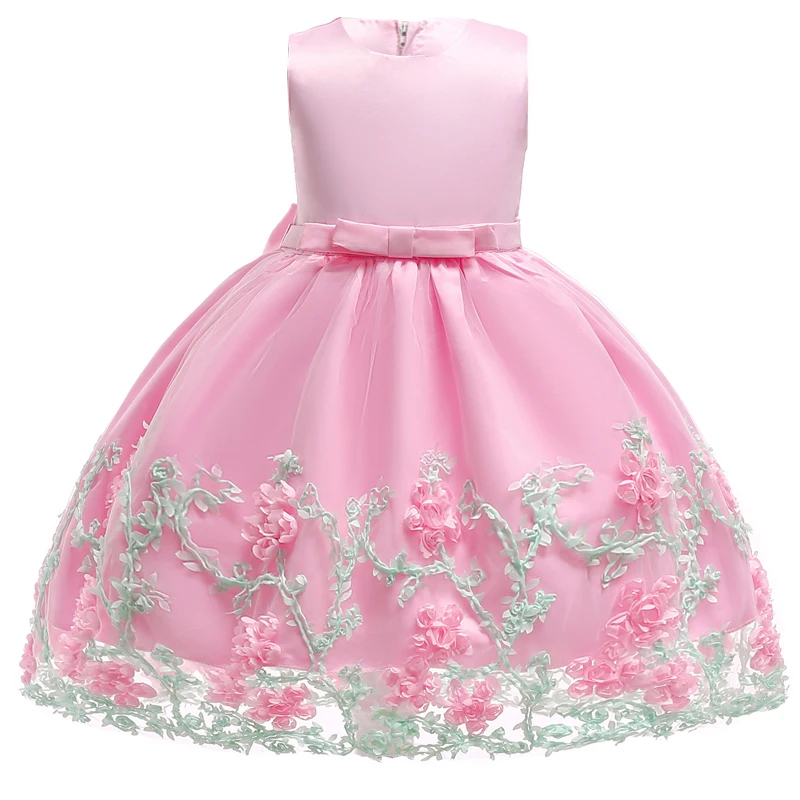 

MQATZ Summer Flower Princess Dress Girl Toddler Vestidos Costume Kids Dresses For Girls Children Party And Wedding Dress