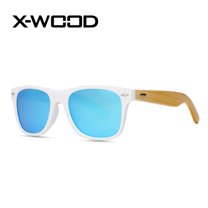 X WOOD Fashion Classical Polarized Sunglasses Men Women Multi color Brand Designer Sunglasses Oculos Masculino font